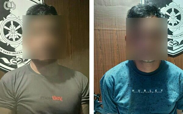 Curi Motor di Lopana Satu Amurang, 2 Pria ini Dibekuk Tim Resmob Polda Sulut