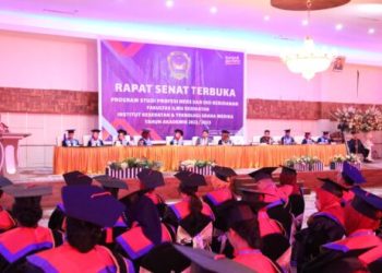 Wawali Nayodo Hadiri Wisuda Mahasiswa IKTGM KOtamobagu