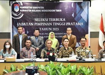 4 Peserta Seleksi JPTP Boltim Ikuti Uji Kompetensi Penulisan Makalah