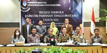 4 Peserta Seleksi JPTP Boltim Ikuti Uji Kompetensi Penulisan Makalah