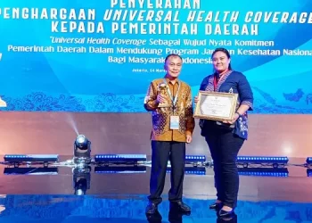 Pemkab Boltim Raih Penghargaan UHC Award 2023