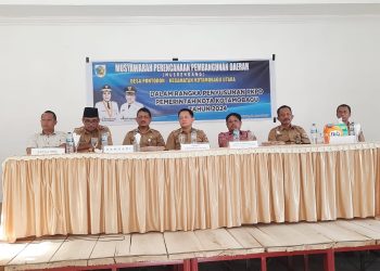 Wakil Ketua DPRD Kotamobagu Herdy Korompot Hadiri Musrembang Desa Pontodon