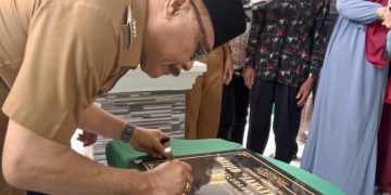 Limi Mokodompit Resmikan Masjid Jannatul Ma’wa Kelurahan Imandi