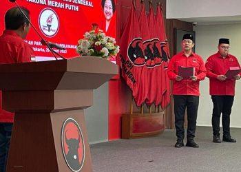 Dilantik Sekjen PDI Perjuangan, Rio Dondokambey Jabat Sekjen DPP Taruna Merah Putih