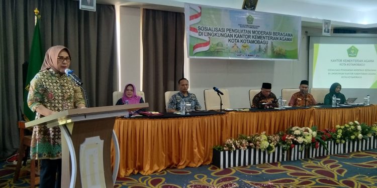 Wali Kota Kotamobagu Buka Sosialisasi Penguatan Moderasi Beragama