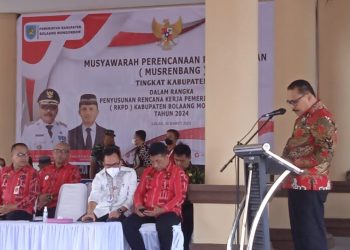 Limi Mokodompit Buka Musrembang Kabupaten dan Penyusunan RKPD Tahun 2024