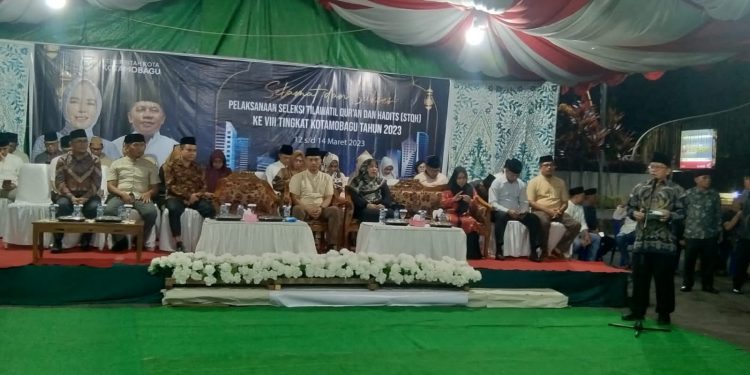 Nayodo Tutup STQH ke VIII Tingkat Kotamobagu