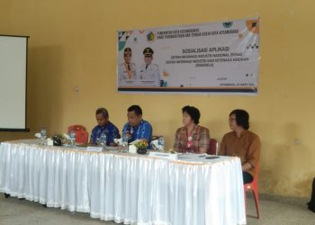 Disnaker Kotamobagu Sosialisasi Aplikasi SIINas dan SINDiRELA