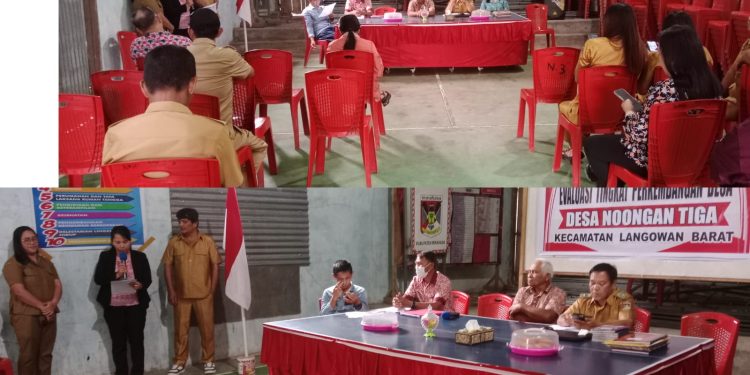 Evaluasi Tingkat Perkembangan Desa di Noongan Tiga Berjalan Sukses