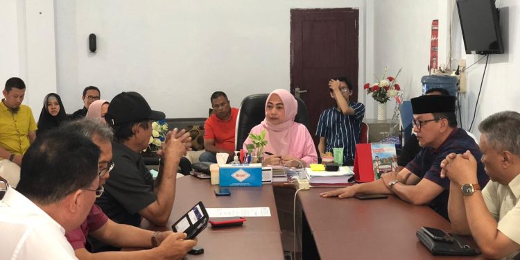 Bahas BSPS, Komisi III DPRD Provinsi Sulut Kunjungi Dinas PRKP Kotamobagu