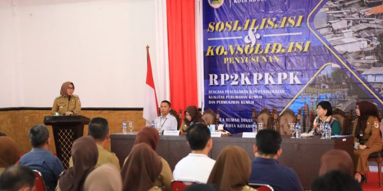 Tatong Buka Sosialisasi dan Konsolidasi Penyusunan Dokumen RP2KPKPK