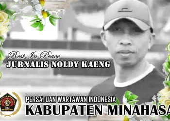 Jurnalis Senior Noldy Kaeng Berpulang, PWI Minahasa Berduka