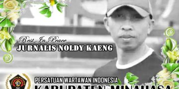 Jurnalis Senior Noldy Kaeng Berpulang, PWI Minahasa Berduka
