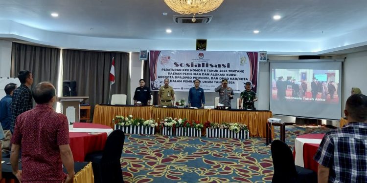 Asisten Satu Pemkot Kotamobagu Hadiri Sosialisasi PKPU 6 Tahun 2023