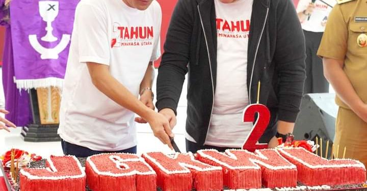 2 Tahun Pemerintahan JGKWL, Wagub Steven Kandouw Puji Kemajuan Minahasa Utara