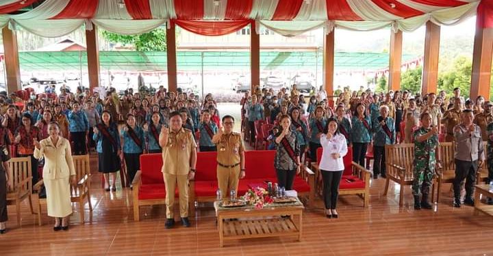 Rizya Ganda Didapuk Bunda TPK, Bupati JG Optimis Capai Target Penurunan Stunting Nasional