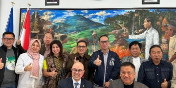 Bicara Dua Hal ini, Tatong Bara Kunjungi Kedubes RI di Jepang