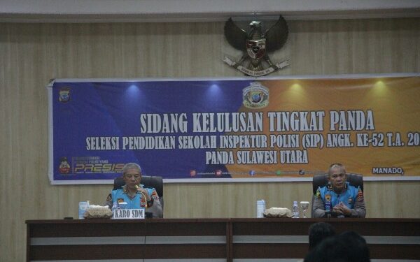 Sidang Penetapan Kelulusan SIP TA 2023 Tingkat Panda Sulut, 29 Bintara Siap Ikut Pendidikan Perwira di Sukabumi