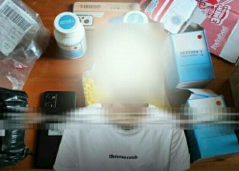 Pria Asal Lawangirung Beserta 2.000 Butir Trihexyphenidyl Diamankan di Polresta Manado