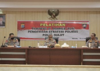Tingkatkan Strategi Polmas, Ditbinmas Polda Sulut Gelar Training of Trainer
