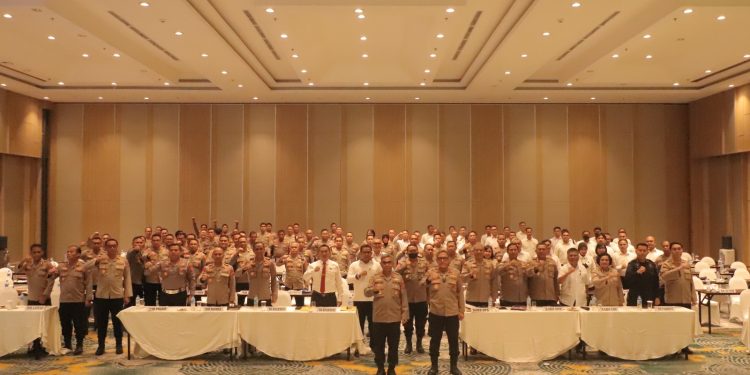 Tindaklanjuti Rapim TNI-Polri, Kapolda Sulut Atensi Persiapan Pengamanan Pemilu 2024