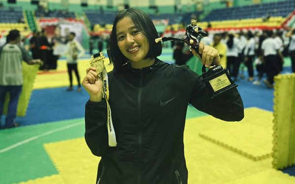 Sosok Bripda Meisya, Polwan Brimob Polda Sulut dengan Segudang Prestasi Pencak Silat