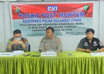 4 Jenazah Korban Lakalantas di Jalan Trans Sulawesi Desa Munte Berhasil Teridentifikasi