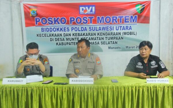 4 Jenazah Korban Lakalantas di Jalan Trans Sulawesi Desa Munte Berhasil Teridentifikasi