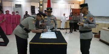 Kapolda Sulut Lantik Pejabat Irwasda