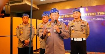 Kapolri di Rakernis Korlantas: Wujudkan Mudik Aman hingga Tingkatkan Pelayanan Publik