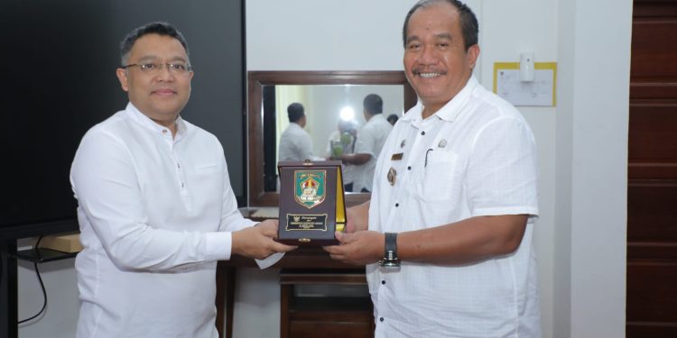 Wabup Asahan Sambut Kunjungan General Manager Hotel Grand Marcure Medan Angkasa