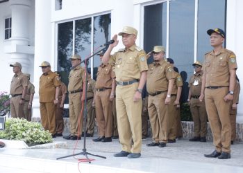 Ini Pesan Bupati Asahan Saat Apel Gabungan Perdana 2023