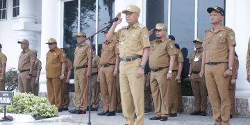 Ini Pesan Bupati Asahan Saat Apel Gabungan Perdana 2023