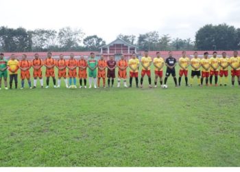 Wabup Asahan Hadiri Kegiatan Senam dan Laga Sepakbola Persahabatan