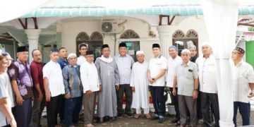 Wabup Asahan Letakkan Batu Pertama Pembangunan Musholla Siti Amin