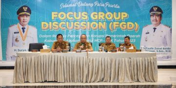 Wakili Bupati, Sekda Asahan Buka Focus Group Discussion (FGD)