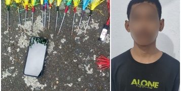 Viral lalu Melarikan Diri, Pembuat Panah Wayer ini Akhirnya Diamankan Polres Bitung