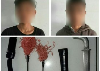 Bawa Pisau Badik dan Panah Wayer, 2 Remaja di Bitung Diamankan Polisi