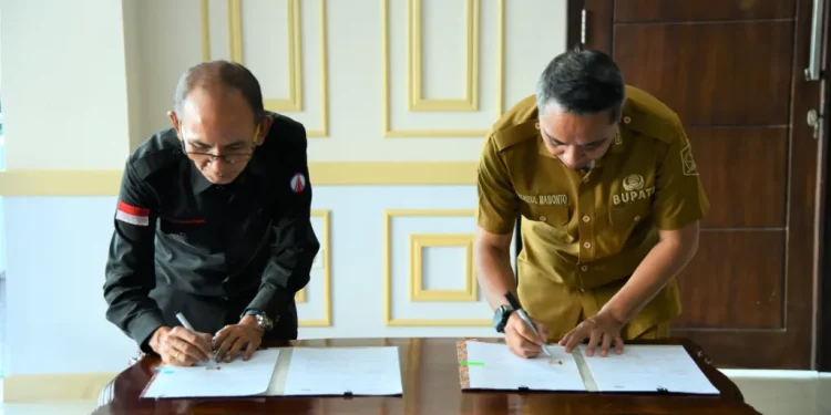 Pemkab Boltim dan Bank Prisma Dana Teken MOU Kerja Sama