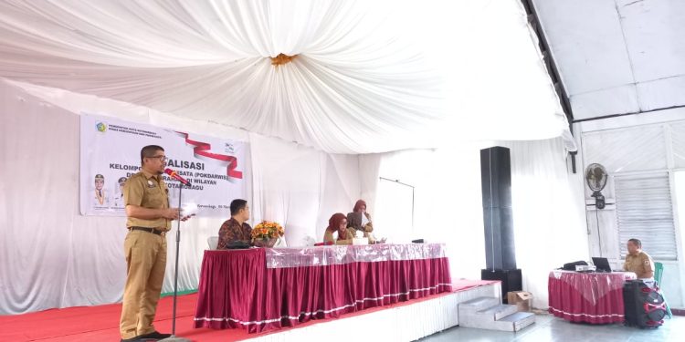 Wakili Wali Kota, Asisten III Buka Kegiatan Sosialisasi Pokdarwis Kotamobagu