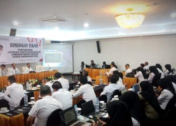 Digelar Selama 2 Hari, Tatong Bara Tutup Bimtek LPPD