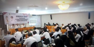 Digelar Selama 2 Hari, Tatong Bara Tutup Bimtek LPPD