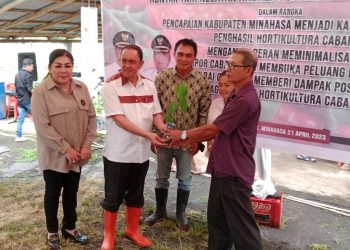 Bupati Roring Saksikan Penandatanganan MOU,  P3C NMN Dan KTNA Minahasa