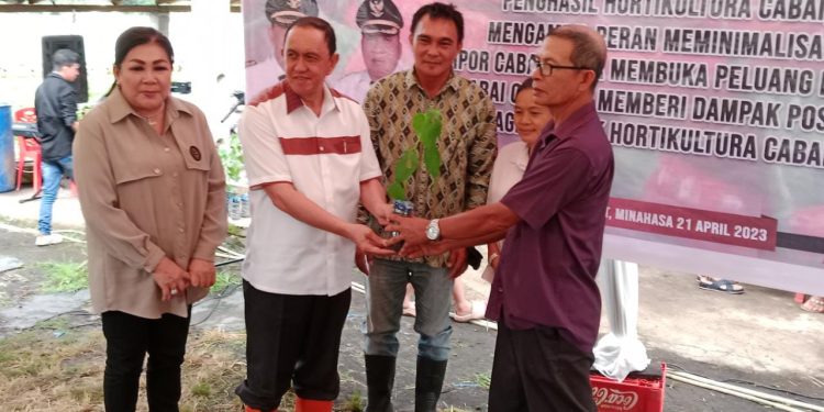 Bupati Roring Saksikan Penandatanganan MOU,  P3C NMN Dan KTNA Minahasa