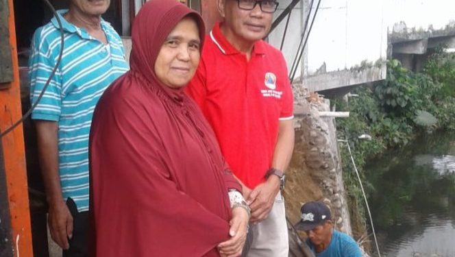 Gerak Cepat, Rumah Warga yang Ambruk Langsung Ditangani BPBD dan PUPR Kotamobagu