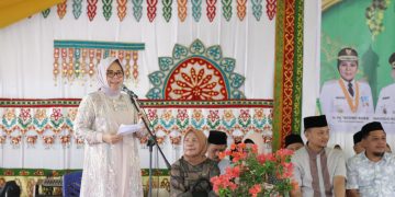 Tatong Bara Hadiri Lebaran Ketupat dan Halal Bi Halal di Desa Pontodon Timur