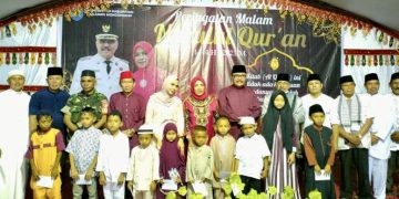 Didampingi Ketua TP PKK Bolmong, Bupati Limi Hadiri Nujulul Qur’an di Desa Bumbung