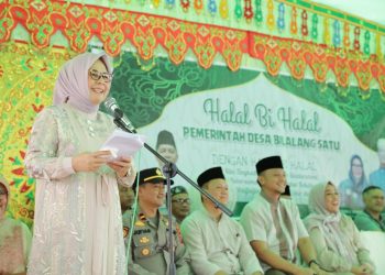 Wali Kota, Kotamobagu Hadiri Halal Bi Halal di Desa Bilalang Satu