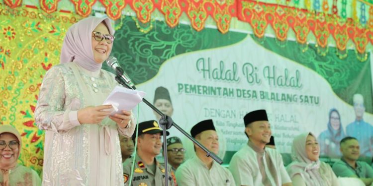Wali Kota, Kotamobagu Hadiri Halal Bi Halal di Desa Bilalang Satu