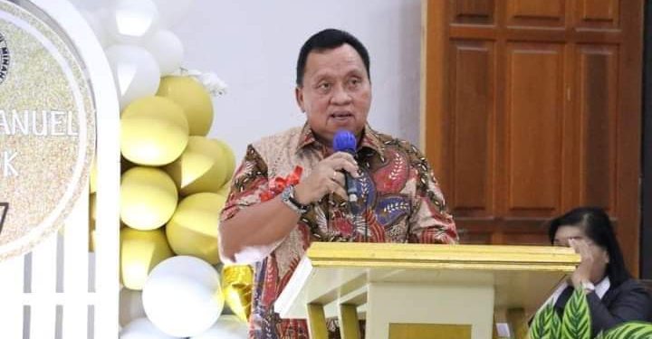 Wabub Dondokambey Apresiasi Jemaat GMIM Imanuel Tolok, Di Ibadah Syukur HUT Ke-147